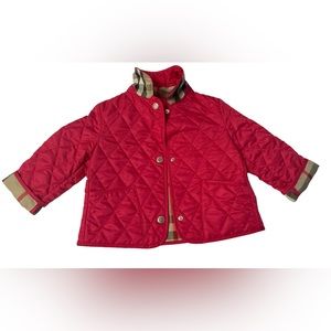 Burberry Girls Quilted Jacket